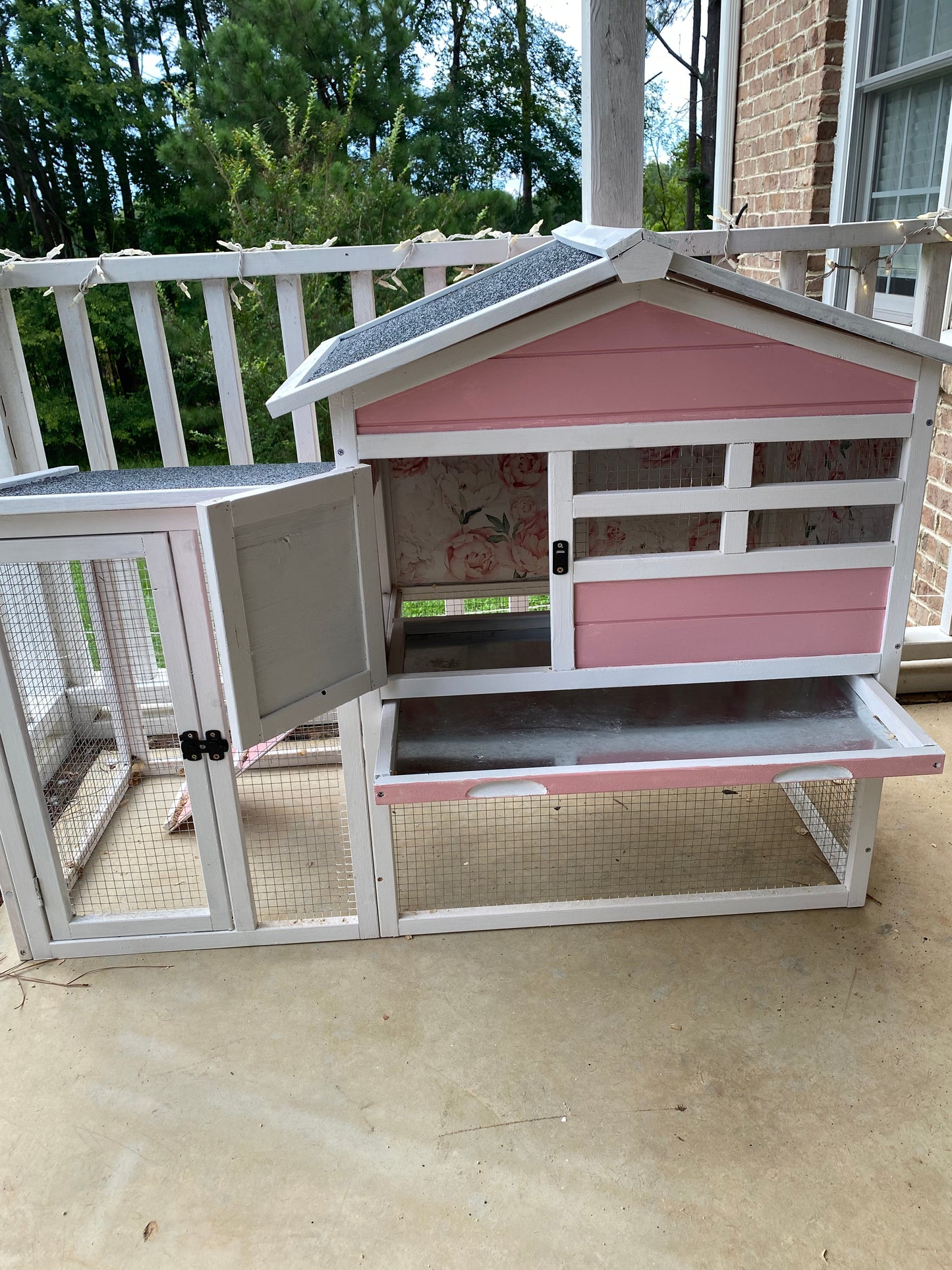 The Trixie Grow Out Coop or Small Animal Hutch